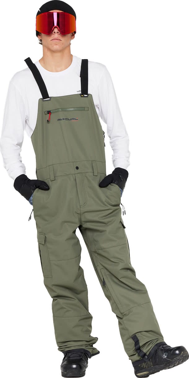 Rip Curl Men's Anti-Series Cargo 10K/10K Bib Deep Cactus Rip Curl