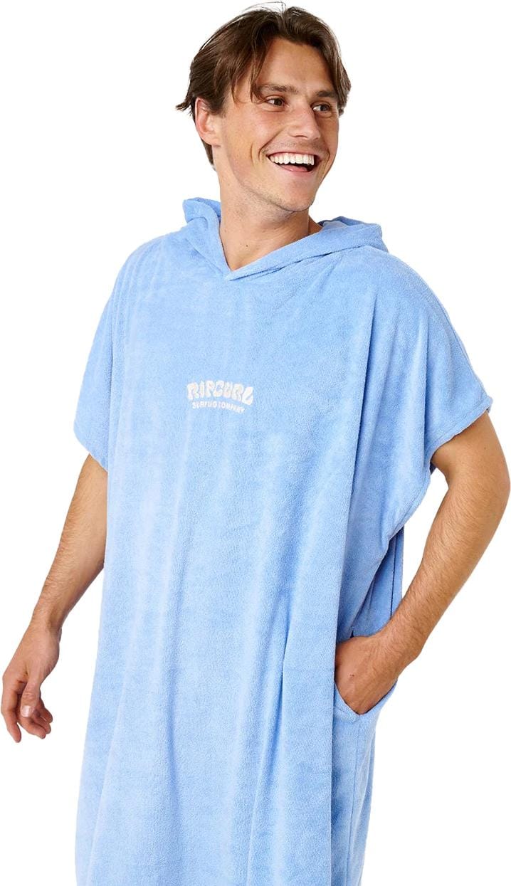 Rip Curl Classic Surf Hooded Towel Poncho Blue Rip Curl