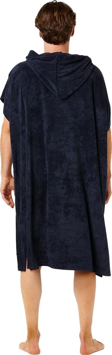 Rip Curl Classic Surf Hooded Towel Poncho Black/Off White Rip Curl