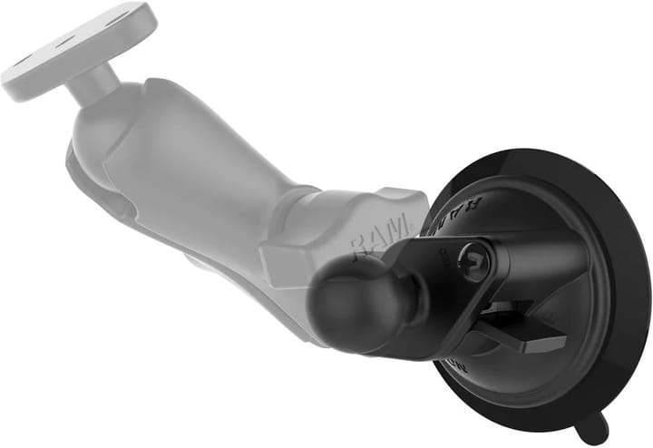 RAM Mounts Ram Twist-Lock Suction Cup Base W/Ball Sugekoppfeste Med B-Kule RAM Mounts RAM Mounts Ram Twist-Lock Suction Cup Base W/Ball Sugekoppfeste Med B-Kule RAM Mounts