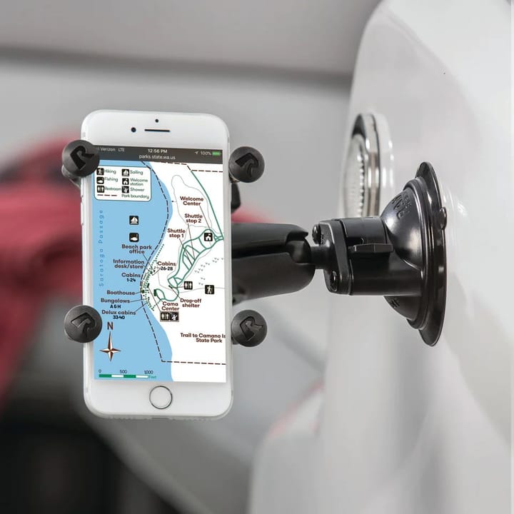 RAM Mounts Ram Twist-Lock Suction Cup Base W/Ball Sugekoppfeste Med B-Kule RAM Mounts RAM Mounts Ram Twist-Lock Suction Cup Base W/Ball Sugekoppfeste Med B-Kule RAM Mounts