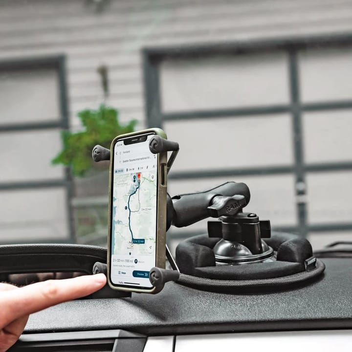 RAM Mounts Ram Twist-Lock Suction Cup Base W/Ball Sugekoppfeste Med B-Kule RAM Mounts RAM Mounts Ram Twist-Lock Suction Cup Base W/Ball Sugekoppfeste Med B-Kule RAM Mounts