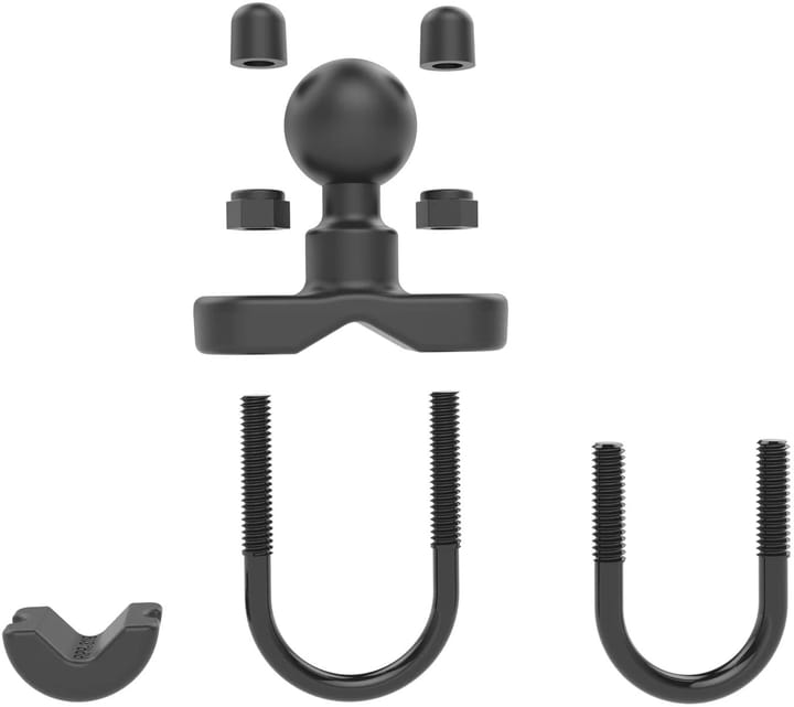 RAM Mounts Ram Handlebar U-Bolt Base For Rails U-Boltfeste For Rør 12,7-31,7mm B Kule RAM Mounts RAM Mounts Ram Handlebar U-Bolt Base For Rails U-Boltfeste For Rør 12,7-31,7mm B Kule RAM Mounts
