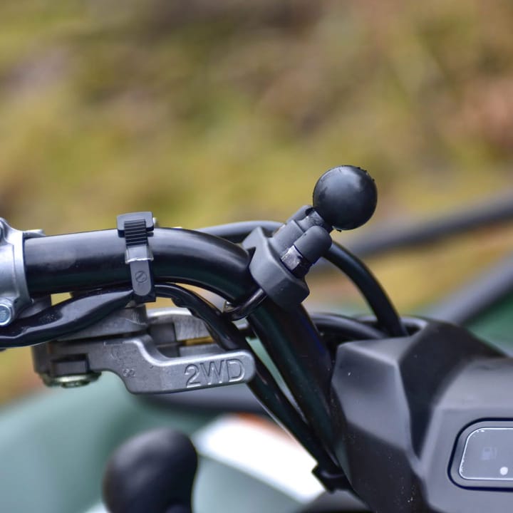 RAM Mounts Ram Handlebar U-Bolt Base For Rails U-Boltfeste For Rør 12,7-31,7mm B Kule RAM Mounts RAM Mounts Ram Handlebar U-Bolt Base For Rails U-Boltfeste For Rør 12,7-31,7mm B Kule RAM Mounts