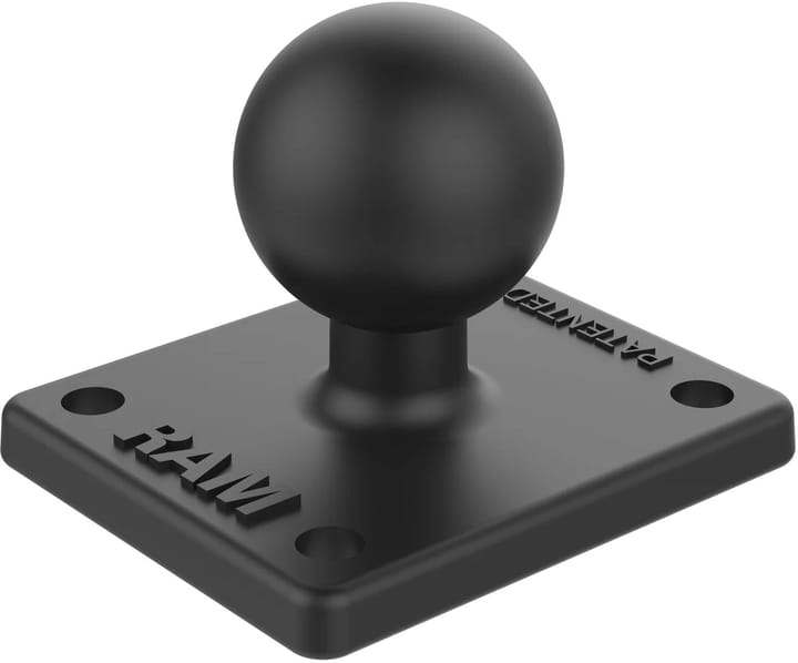 RAM Mounts Ram Ball Adapter W/Amps Plate B Size Amps Adapterplate Med B Kule RAM Mounts RAM Mounts Ram Ball Adapter W/Amps Plate B Size Amps Adapterplate Med B Kule RAM Mounts