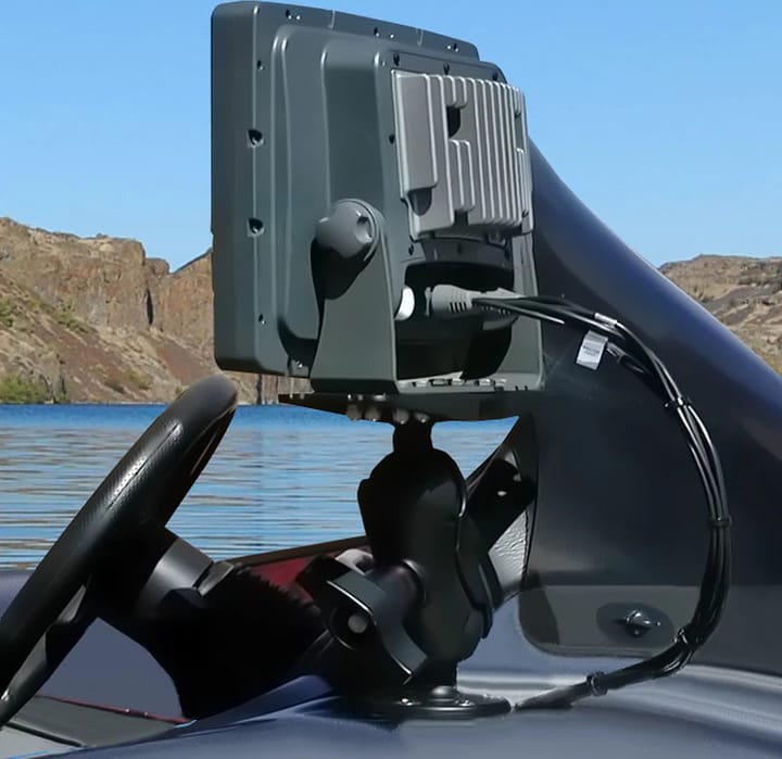RAM Mounts Ram Mounts Large Marine Electronics Mount D Size Short RAM Mounts RAM Mounts Ram Mounts Large Marine Electronics Mount D Size Short RAM Mounts