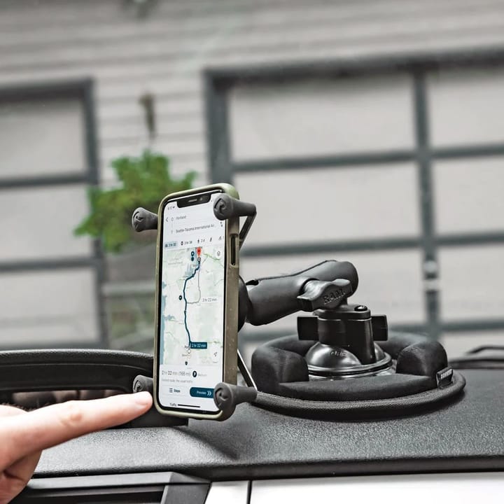 RAM Mounts Ram X-Grip Universal Phone Holder W/Ball Universal Telefonholder Med Ram B Kule RAM Mounts RAM Mounts Ram X-Grip Universal Phone Holder W/Ball Universal Telefonholder Med Ram B Kule RAM Mounts