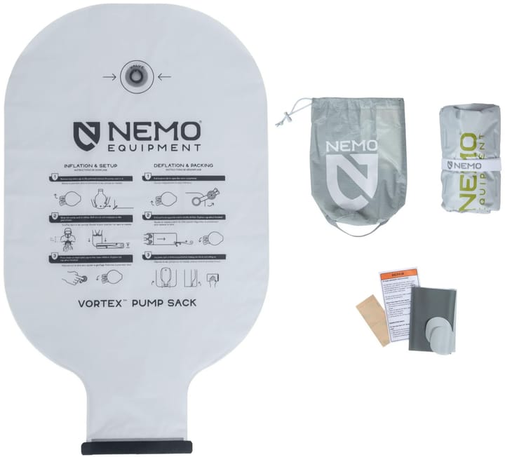 Nemo Tensor Elite – Regular Wide Mummy Aluminium/Titan Nemo