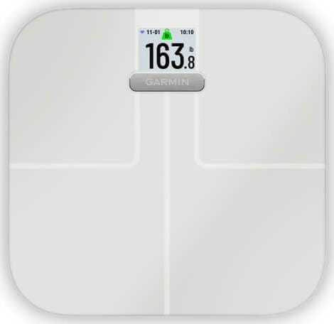 Garmin Index S2 Smart Scale, Intl, White, 1 pack White Garmin