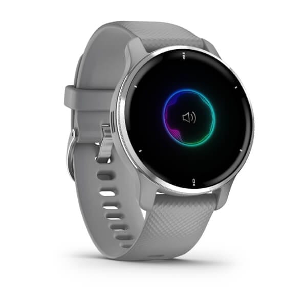 Garmin Venu 2 Plus Powder Gray + Passivated Garmin Garmin Venu 2 Plus Powder Gray + Passivated Garmin