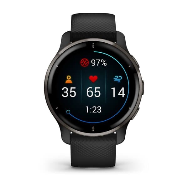 Garmin Venu 2 Plus Black + Slate Garmin Garmin Venu 2 Plus Black + Slate Garmin