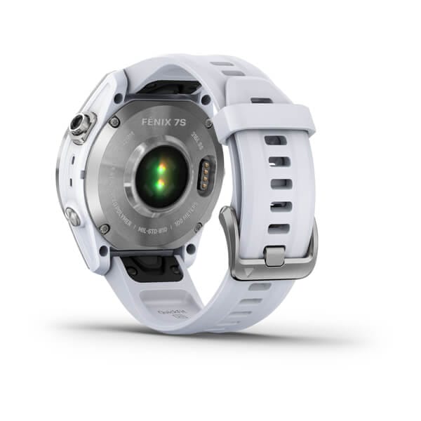 Garmin Fenix 7s Stainless Steel W/Whitestone Band,Emea/Au/Nz/Afr/Sa Silver/Whitestone Garmin Garmin Fenix 7s Stainless Steel W/Whitestone Band,Emea/Au/Nz/Afr/Sa Silver/Whitestone Garmin
