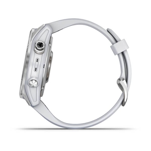 Garmin Fenix 7s Stainless Steel W/Whitestone Band,Emea/Au/Nz/Afr/Sa Silver/Whitestone Garmin Garmin Fenix 7s Stainless Steel W/Whitestone Band,Emea/Au/Nz/Afr/Sa Silver/Whitestone Garmin