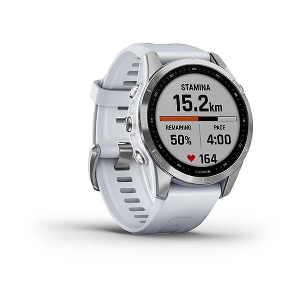 Garmin Fenix 7s Stainless Steel W/Whitestone Band,Emea/Au/Nz/Afr/Sa Silver/Whitestone Garmin Garmin Fenix 7s Stainless Steel W/Whitestone Band,Emea/Au/Nz/Afr/Sa Silver/Whitestone Garmin