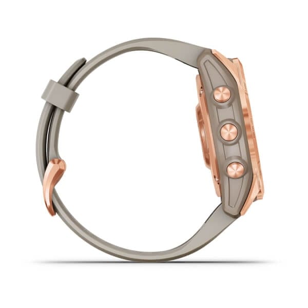 Garmin Fenix 7s Solar, Rose Gold W/Light Sand Band Garmin Garmin Fenix 7s Solar, Rose Gold W/Light Sand Band Garmin