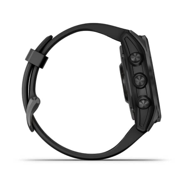 Garmin Fenix 7s Solar, Slate Gray W/Black Band Garmin