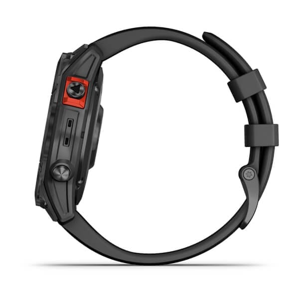 Garmin Fenix 7 Solar, Slate Gray W/Black Band, Emea/Aus/Afr/S.Am Slate Gray/Black Garmin