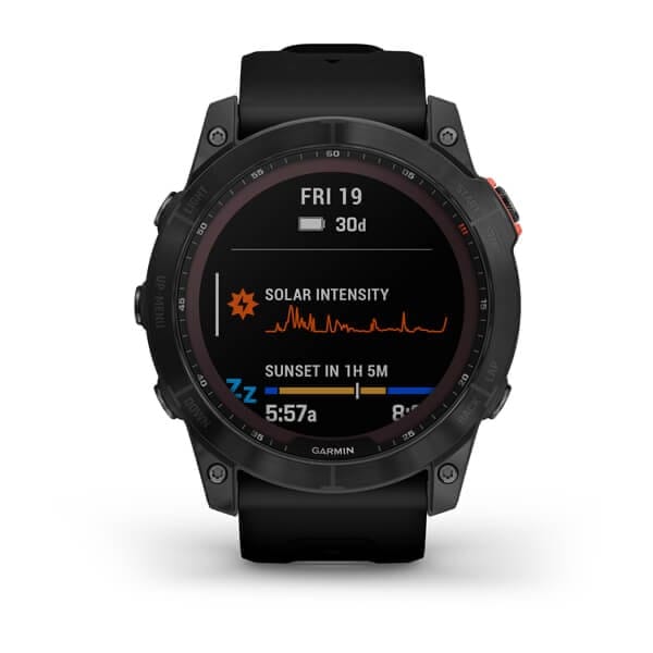 Garmin Fenix 7x Sol Slate Gray W/Black Band Emea/Au/Nz/Afr/Sam Slate Gray/Black Garmin Garmin Fenix 7x Sol Slate Gray W/Black Band Emea/Au/Nz/Afr/Sam Slate Gray/Black Garmin