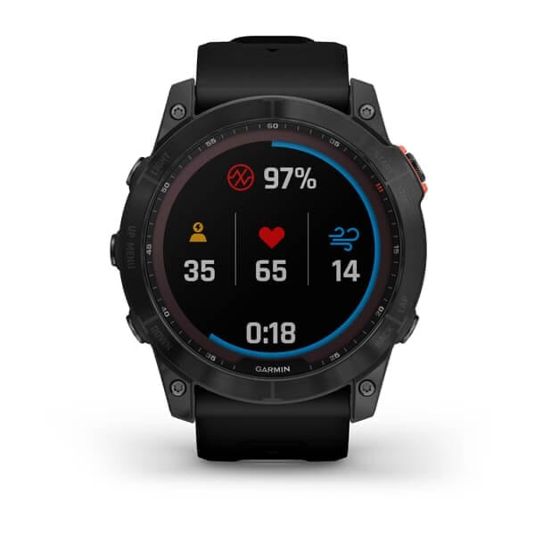 Garmin Fenix 7x Sol Slate Gray W/Black Band Emea/Au/Nz/Afr/Sam Slate Gray/Black Garmin Garmin Fenix 7x Sol Slate Gray W/Black Band Emea/Au/Nz/Afr/Sam Slate Gray/Black Garmin