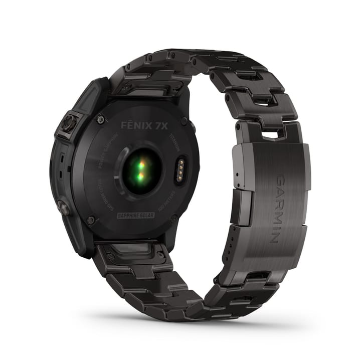 Garmin Fenix 7x – Sapphire Solar Edition, Karbongrå DLC-titan Garmin Garmin Fenix 7x – Sapphire Solar Edition, Karbongrå DLC-titan Garmin