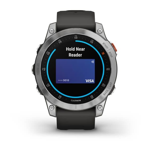 Garmin Epix 2 Slate/Silver W/Graphite Band Garmin Garmin Epix 2 Slate/Silver W/Graphite Band Garmin