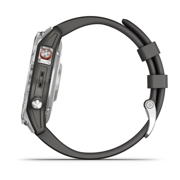Garmin Epix 2 Slate/Silver W/Graphite Band Garmin Garmin Epix 2 Slate/Silver W/Graphite Band Garmin