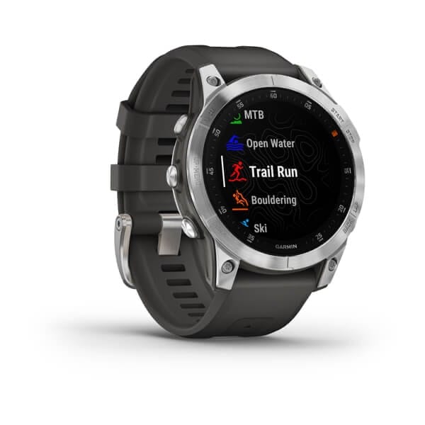 Garmin Epix 2 Slate/Silver W/Graphite Band Garmin Garmin Epix 2 Slate/Silver W/Graphite Band Garmin