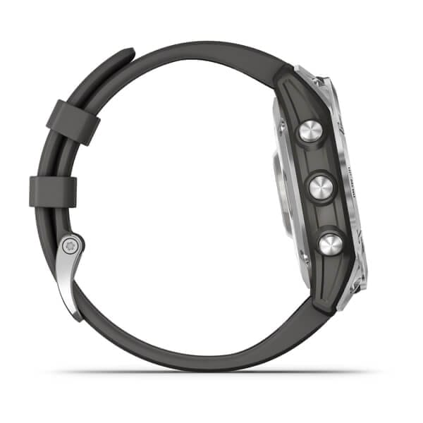 Garmin Epix 2 Slate/Silver W/Graphite Band Garmin Garmin Epix 2 Slate/Silver W/Graphite Band Garmin