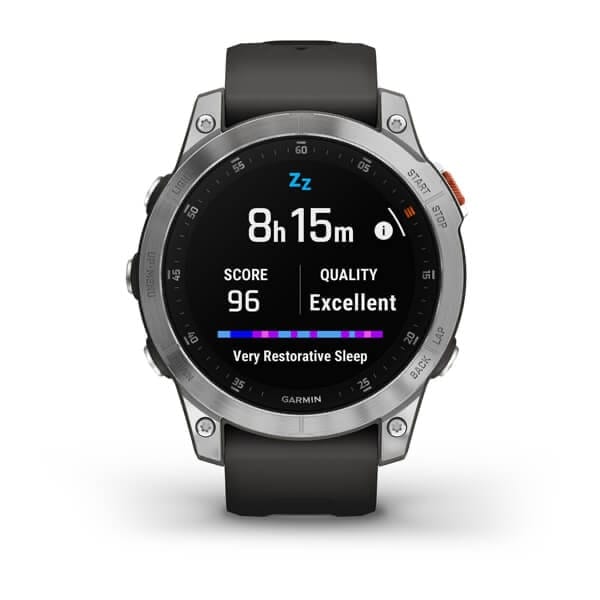 Garmin Epix 2 Slate/Silver W/Graphite Band Garmin Garmin Epix 2 Slate/Silver W/Graphite Band Garmin