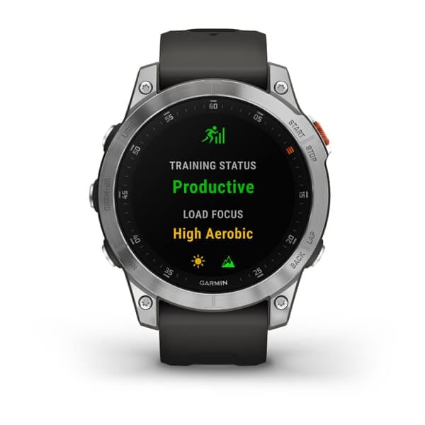Garmin Epix 2 Slate/Silver W/Graphite Band Garmin Garmin Epix 2 Slate/Silver W/Graphite Band Garmin