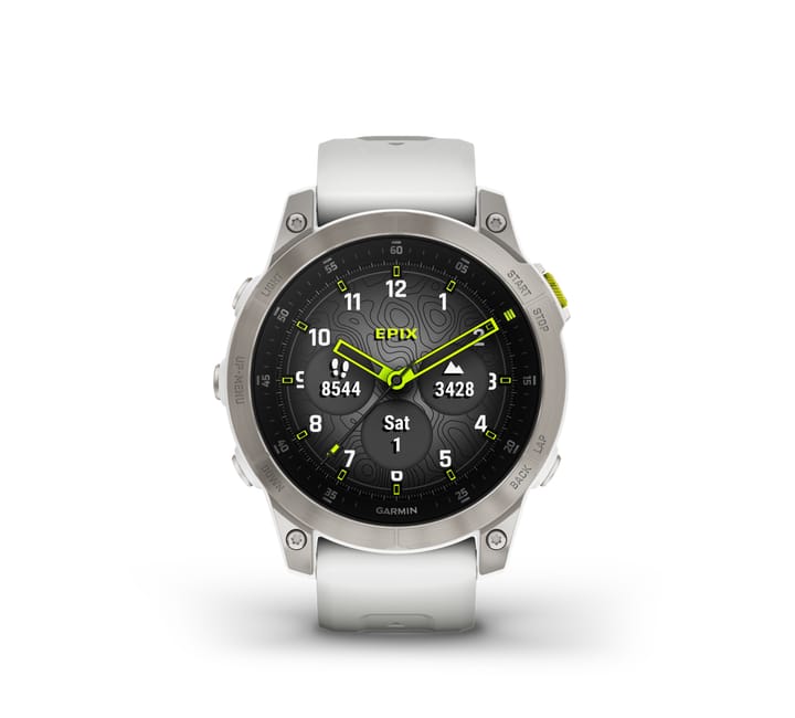 Garmin epix Sapphire White – AMOLED Smartwatch Garmin