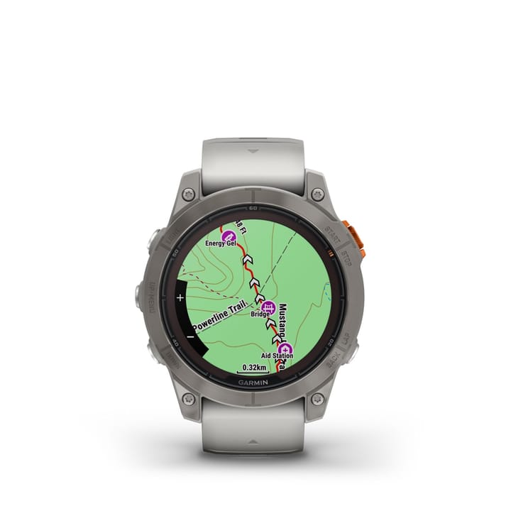 Garmin Fenix 7 Pro Sapphire Solar Edition, Fog Grey, Orange Garmin Garmin Fenix 7 Pro Sapphire Solar Edition, Fog Grey, Orange Garmin