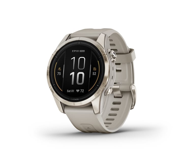 Garmin epix Pro (Gen 2) �– Sapphire Edition 42mm, Soft Gold - AMOLED Smart Watch Garmin