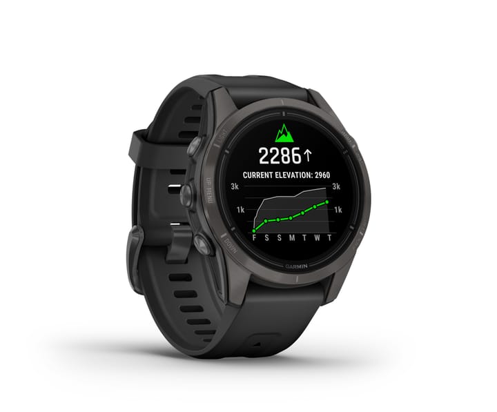 Garmin epix Pro (Gen 2) – Sapphire Edition 42mm, Carbon Gray - AMOLED Smart Watch Garmin