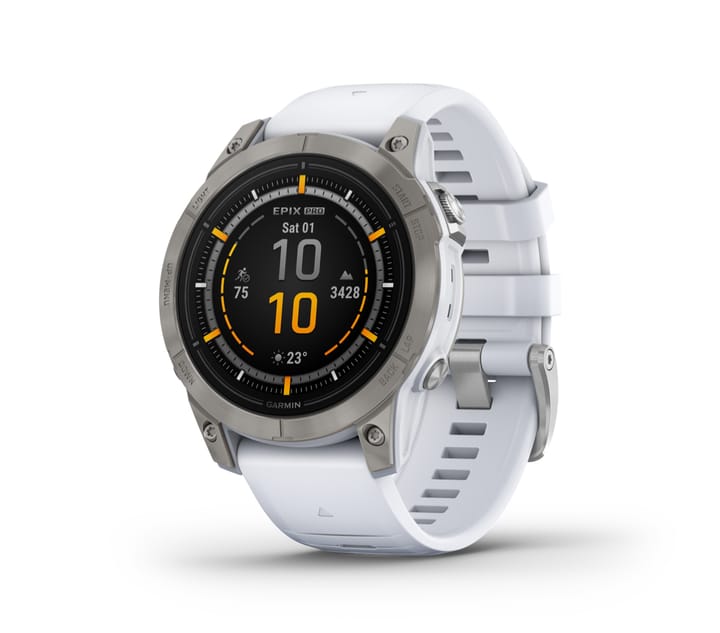 Garmin epix Pro (Gen 2) – Sapphire Edition 47mm, Whitestone - AMOLED Smart Watch Garmin