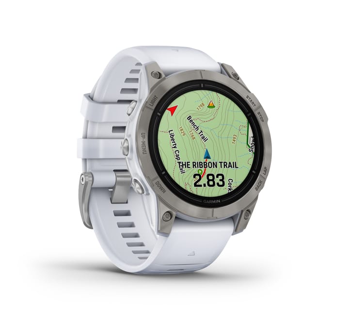 Garmin epix Pro (Gen 2) – Sapphire Edition 47mm, Whitestone - AMOLED Smart Watch Garmin