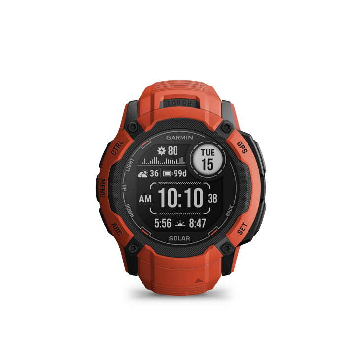 Garmin Instinct 2x, Solar, Flame Red Garmin