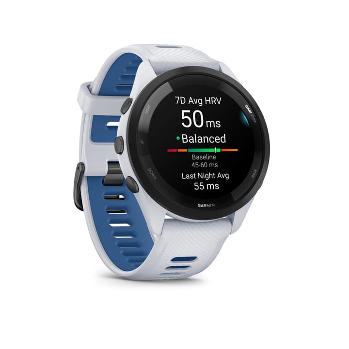 Garmin Forerunner 265, Whitestone/Tidal Blue Garmin