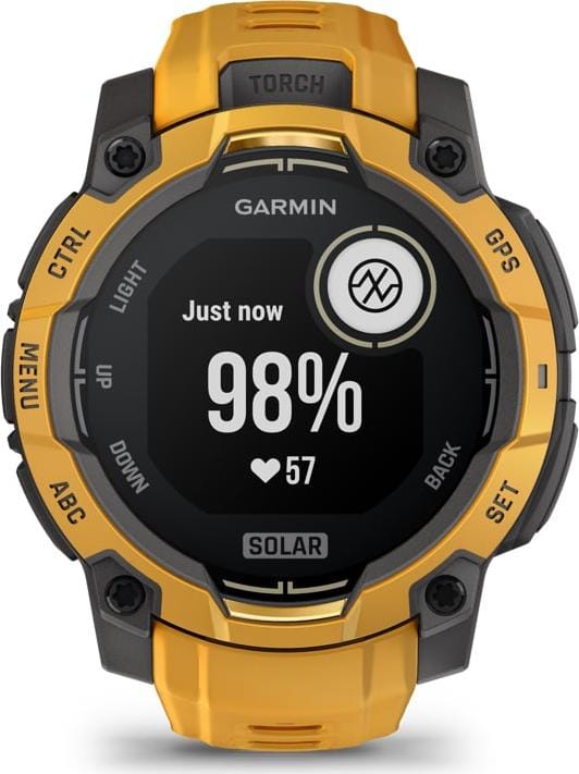 Garmin Instinct 3 Solar, 45mm Grey, Citrine Garmin