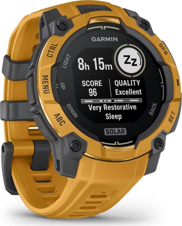 Garmin Instinct 3 Solar, 45mm Grey, Citrine Garmin