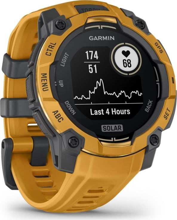 Garmin Instinct 3 Solar, 45mm Grey, Citrine Garmin