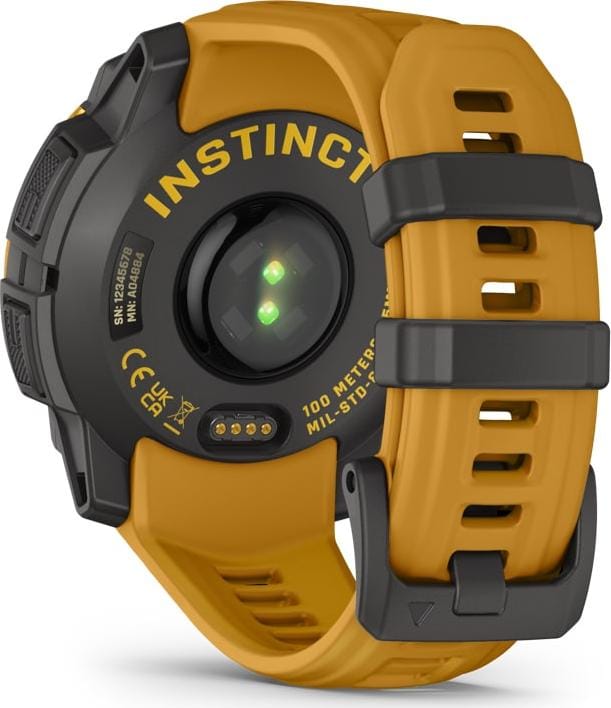 Garmin Instinct 3 Solar, 45mm Grey, Citrine Garmin