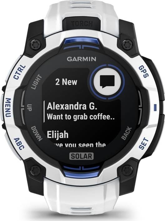 Garmin Instinct 3 Solar, 45mm Whitestone Garmin