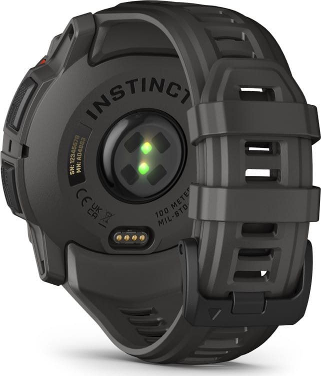Garmin Instinct 3 Solar Black Bezel With Charcoal Band Garmin