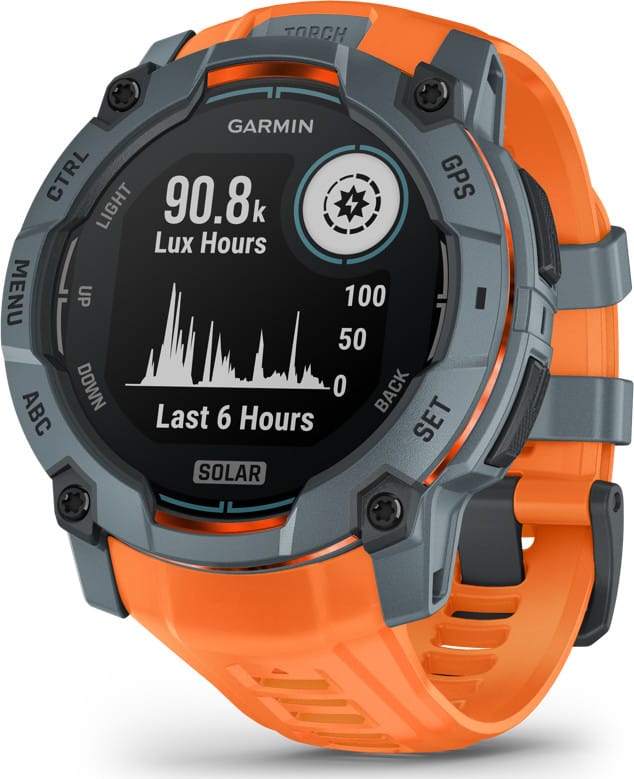 Garmin Instinct 3 Solar, 50 mm Twilight Bezel W/Solstice Band Garmin