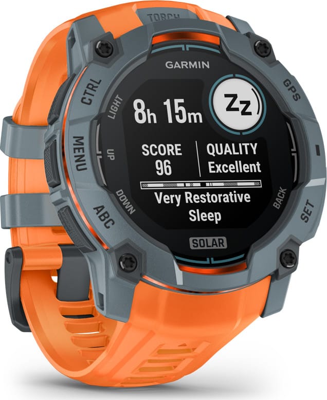 Garmin Instinct 3 Solar, 50 mm Twilight Bezel W/Solstice Band Garmin