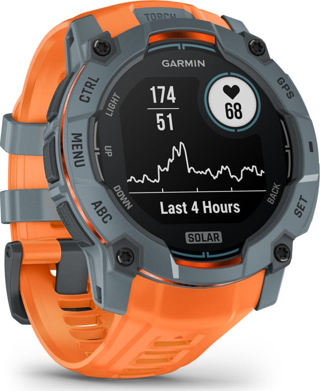 Garmin Instinct 3 Solar, 50 mm Twilight Bezel W/Solstice Band Garmin