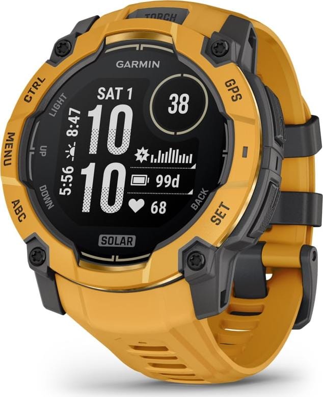 Garmin Instinct 3, Solar, 50mm Green, Gray Garmin