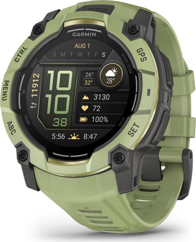 Garmin Instinct 3, Amoled 50mm Fern Green Gray Garmin