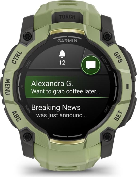 Garmin Instinct 3, 50mm, AMOLED Sunburst, Gray Garmin